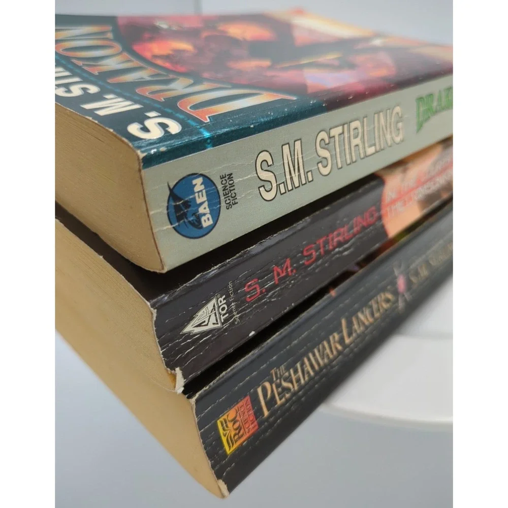 Peshawar Lancers, Drakkon, Courts of the Crimson Kings S M Stirling Lot Of 3 PBs